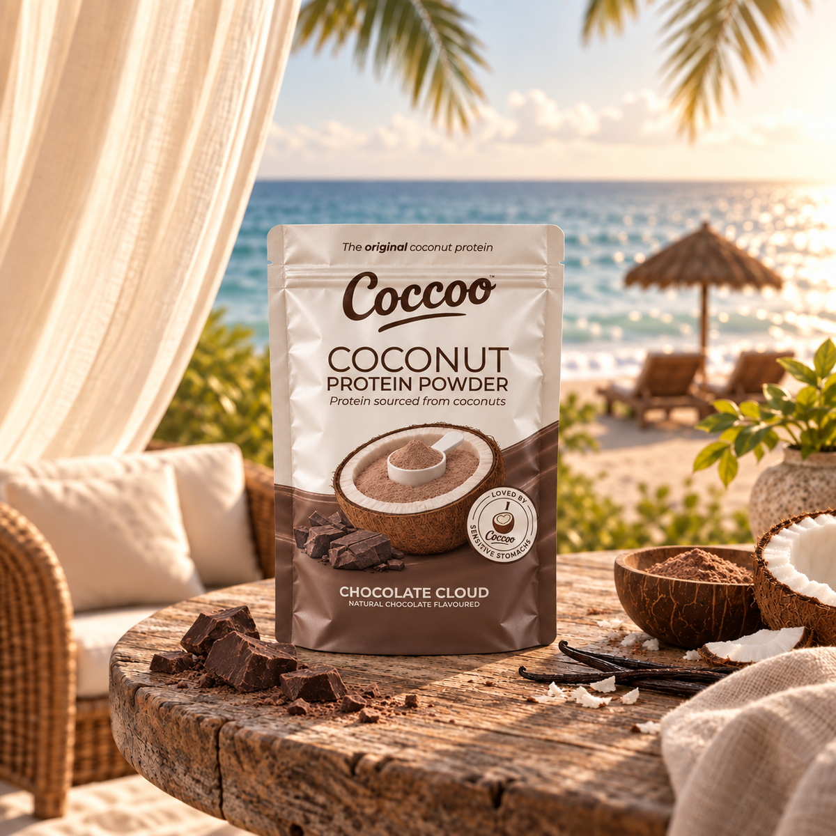 Coconut Protein Chocolate Cloud  600g